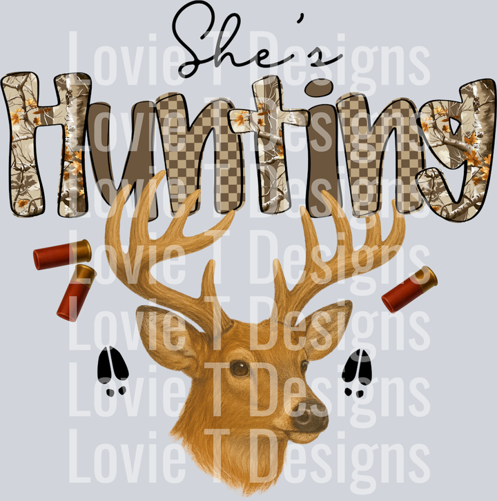 She's Hunting
