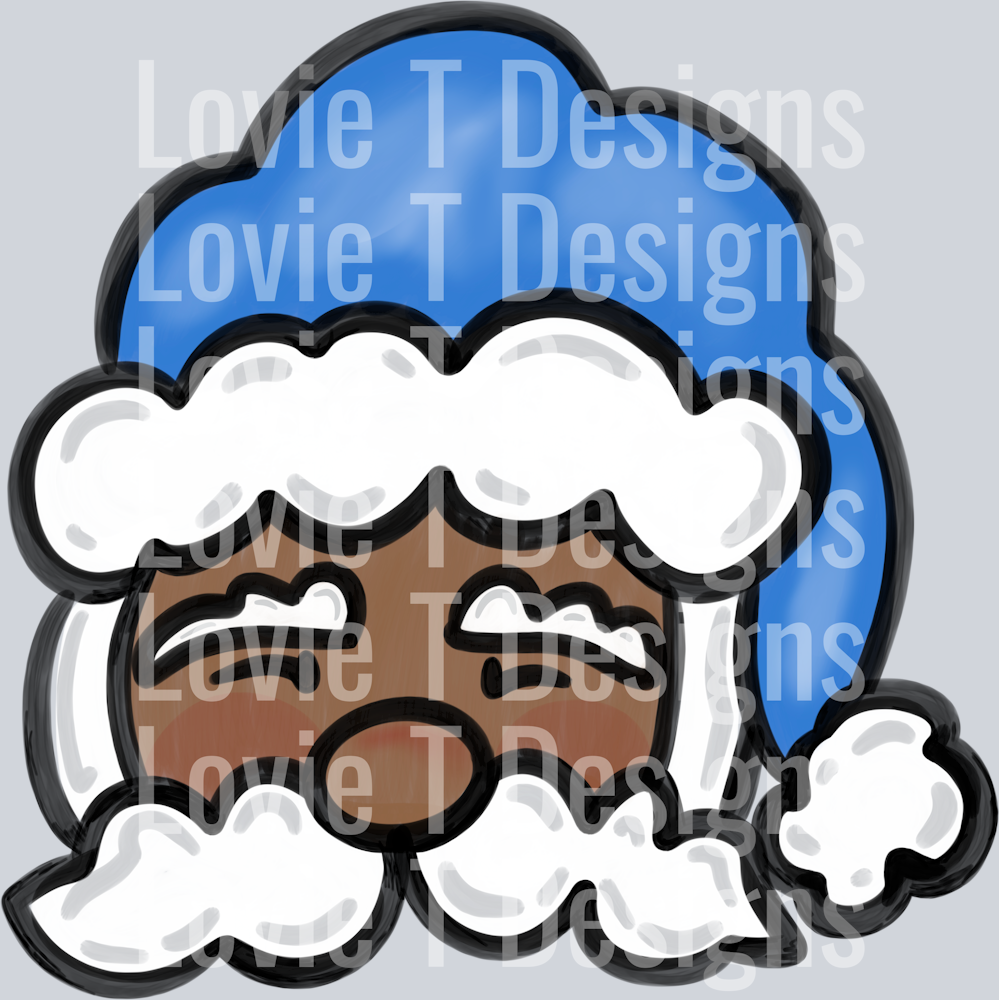 Simple_Santa_DarkSkin_Blue