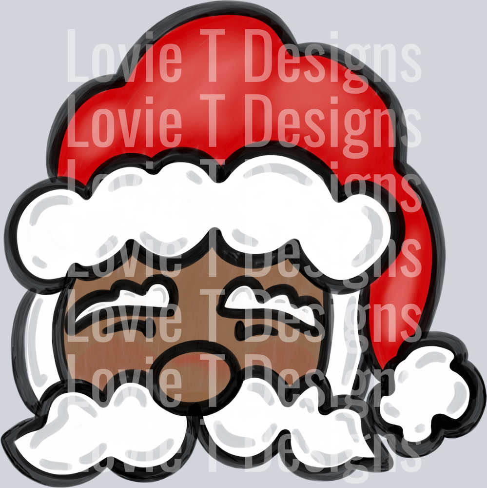 Simple_Santa_DarkSkin_Red