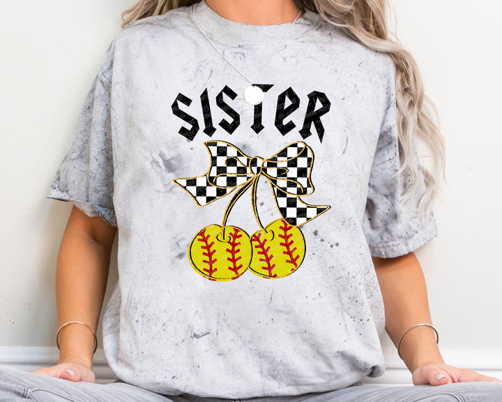 SISTER SOFTBALL CHERRIES