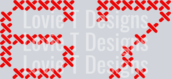 Six Seven Ugly Christmas Sweater Sleeve