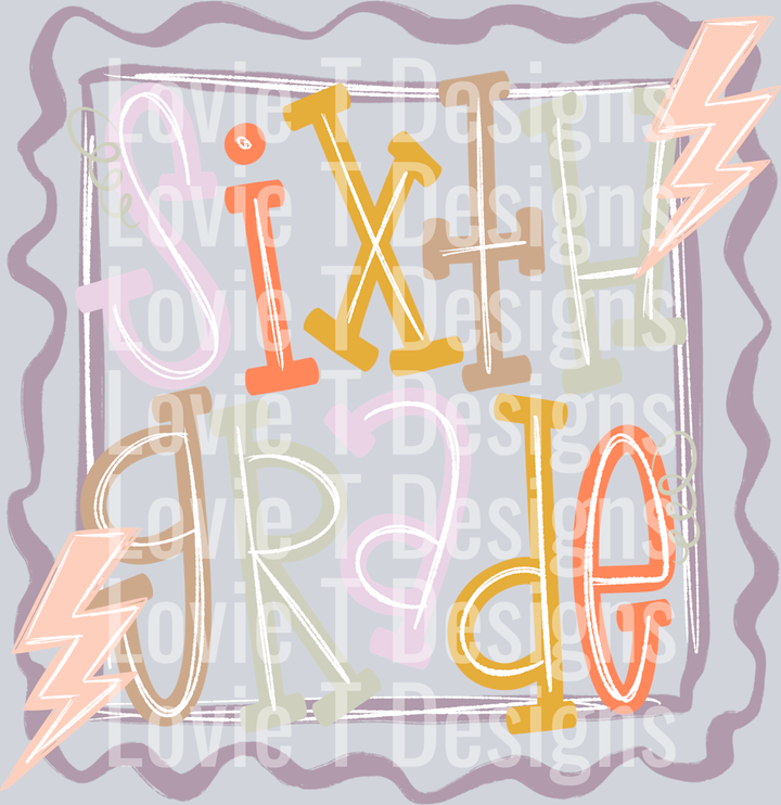 Sixth Grade Doodle