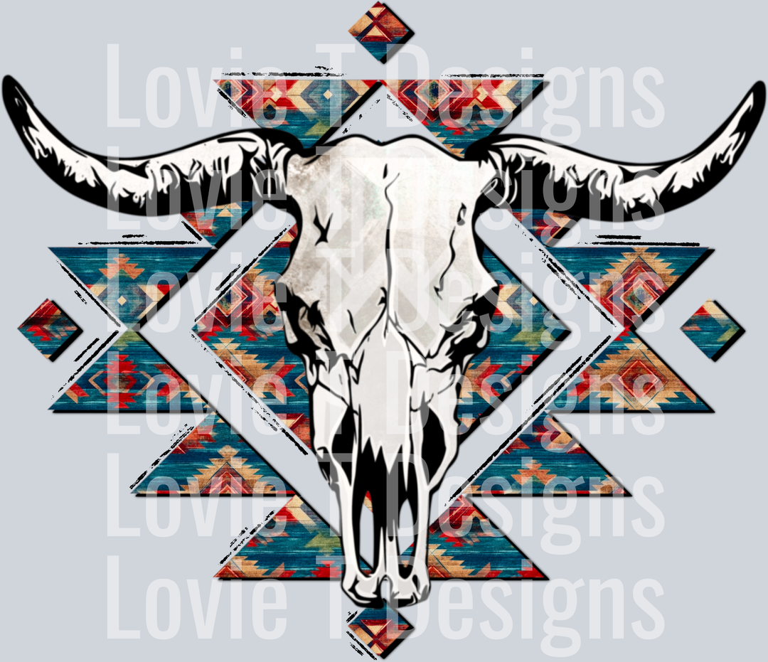 Skull Aztec