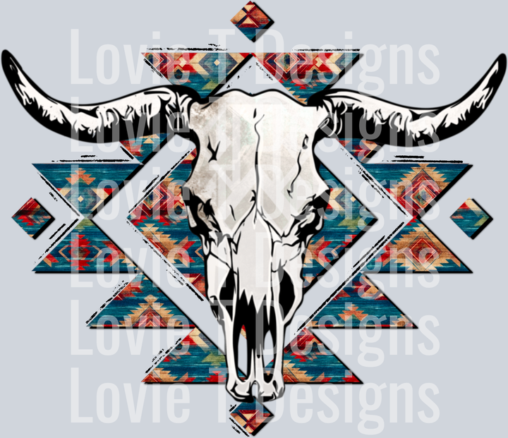 Skull Aztec