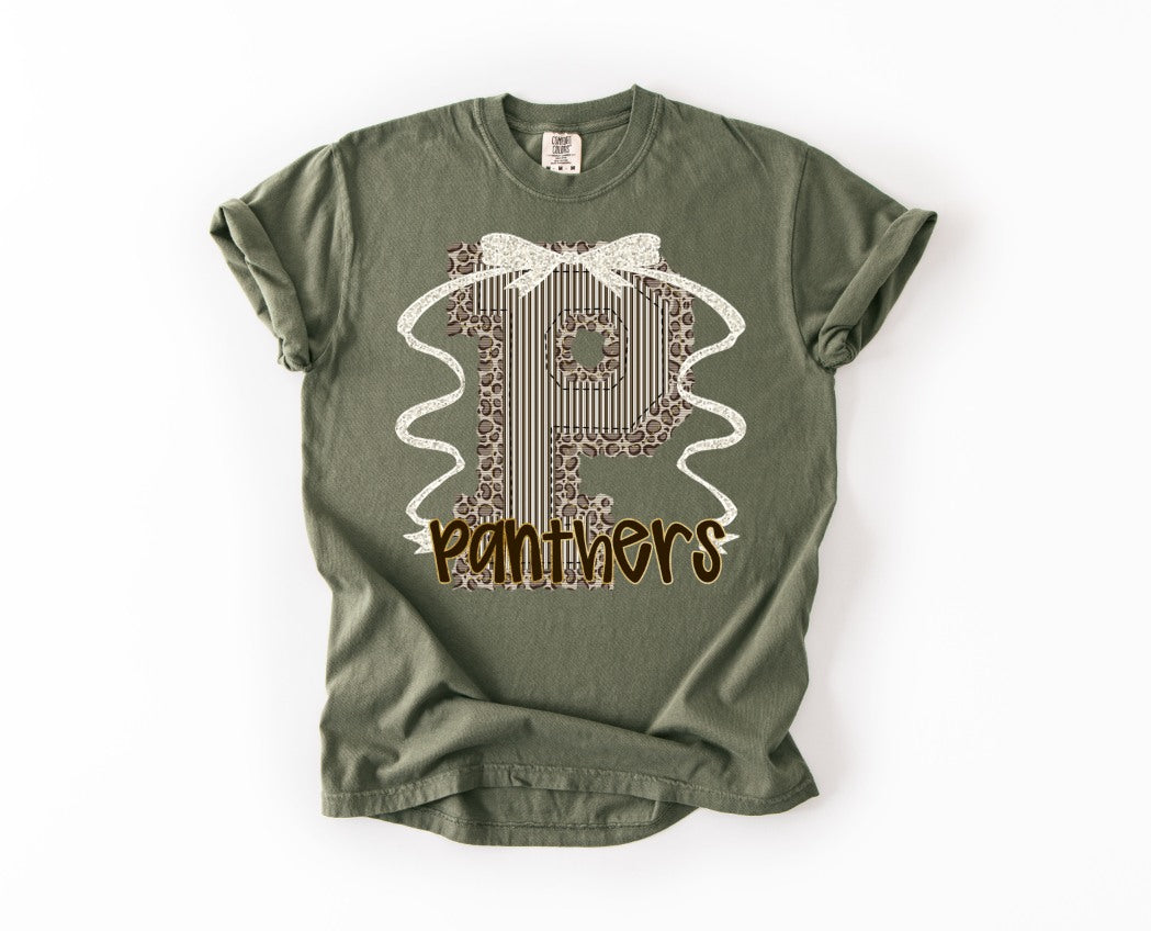 SMALL LEOPARD PREPSTER   CUSTOMIZABLE & BOW IS OPTIONAL