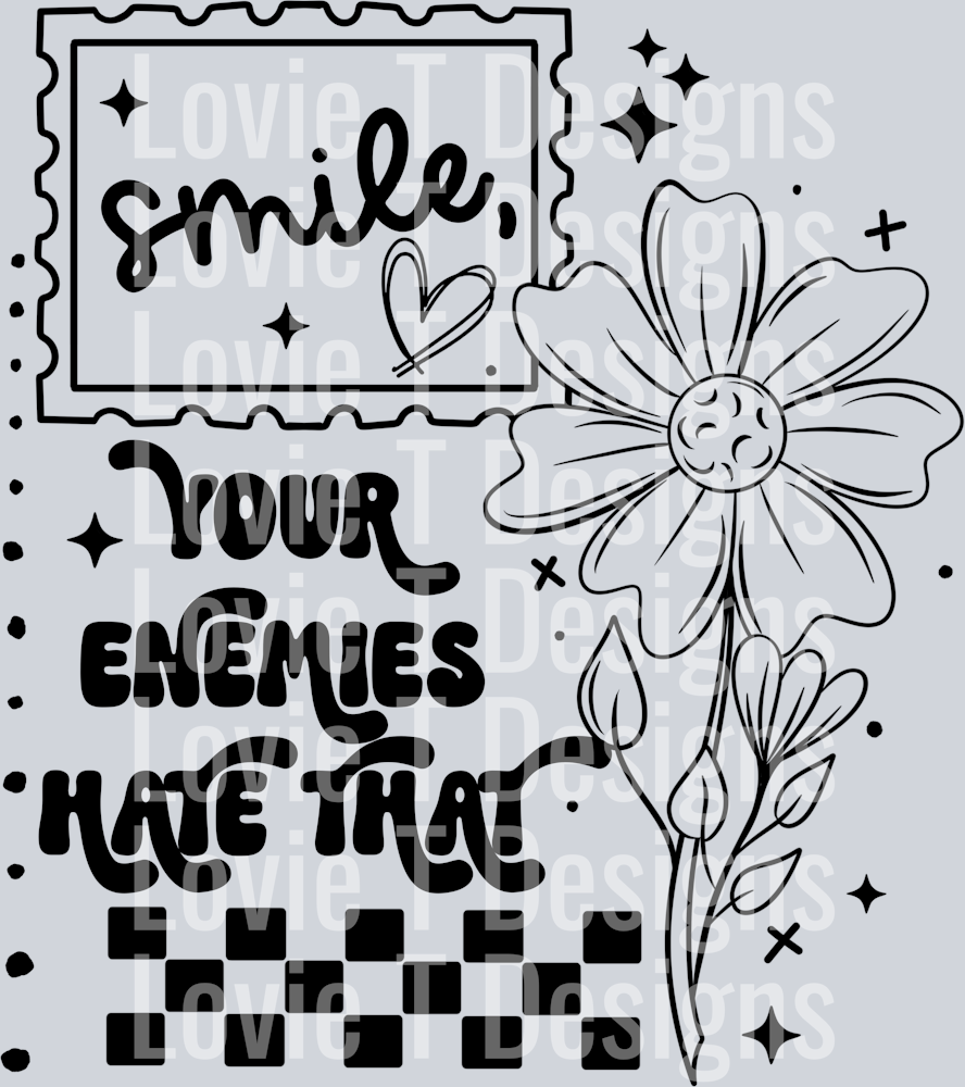 Smile Enemies Single Color Black