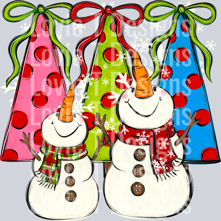 Snowman Christmas tree