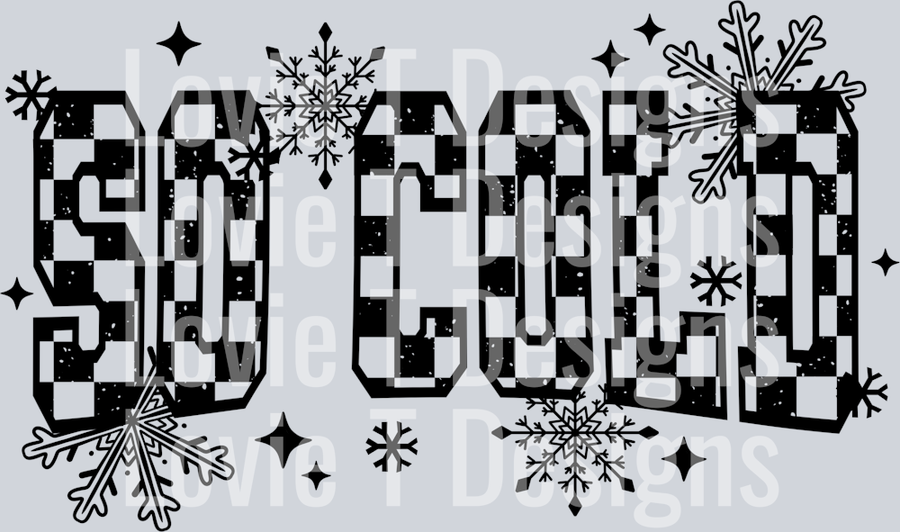 So_cold_Checker_Single_Color_Black