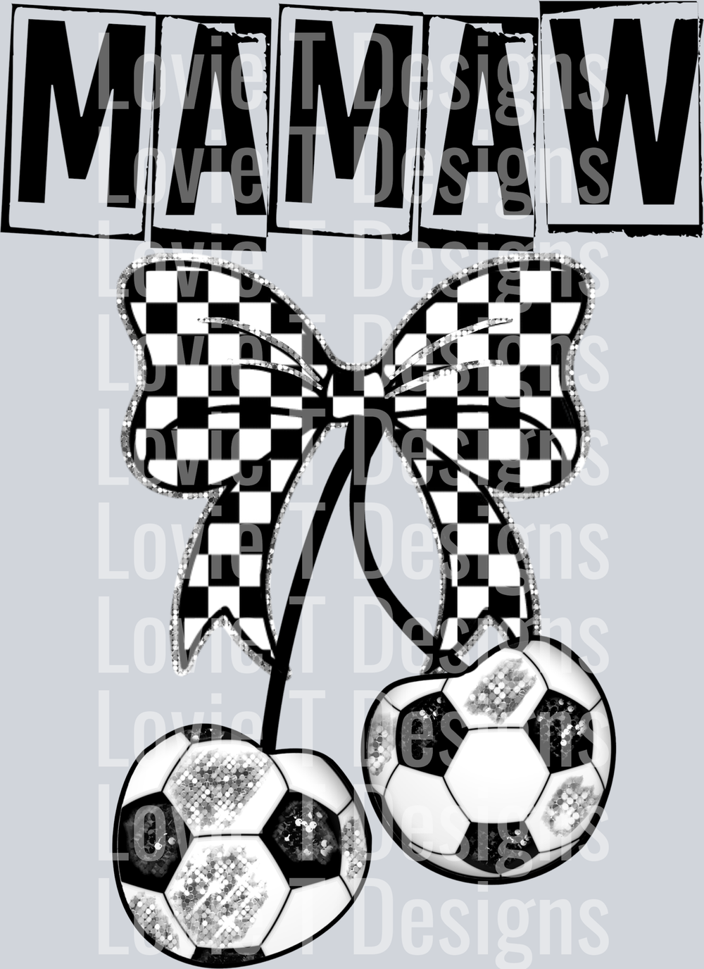 Soccer Mamaw Cherries