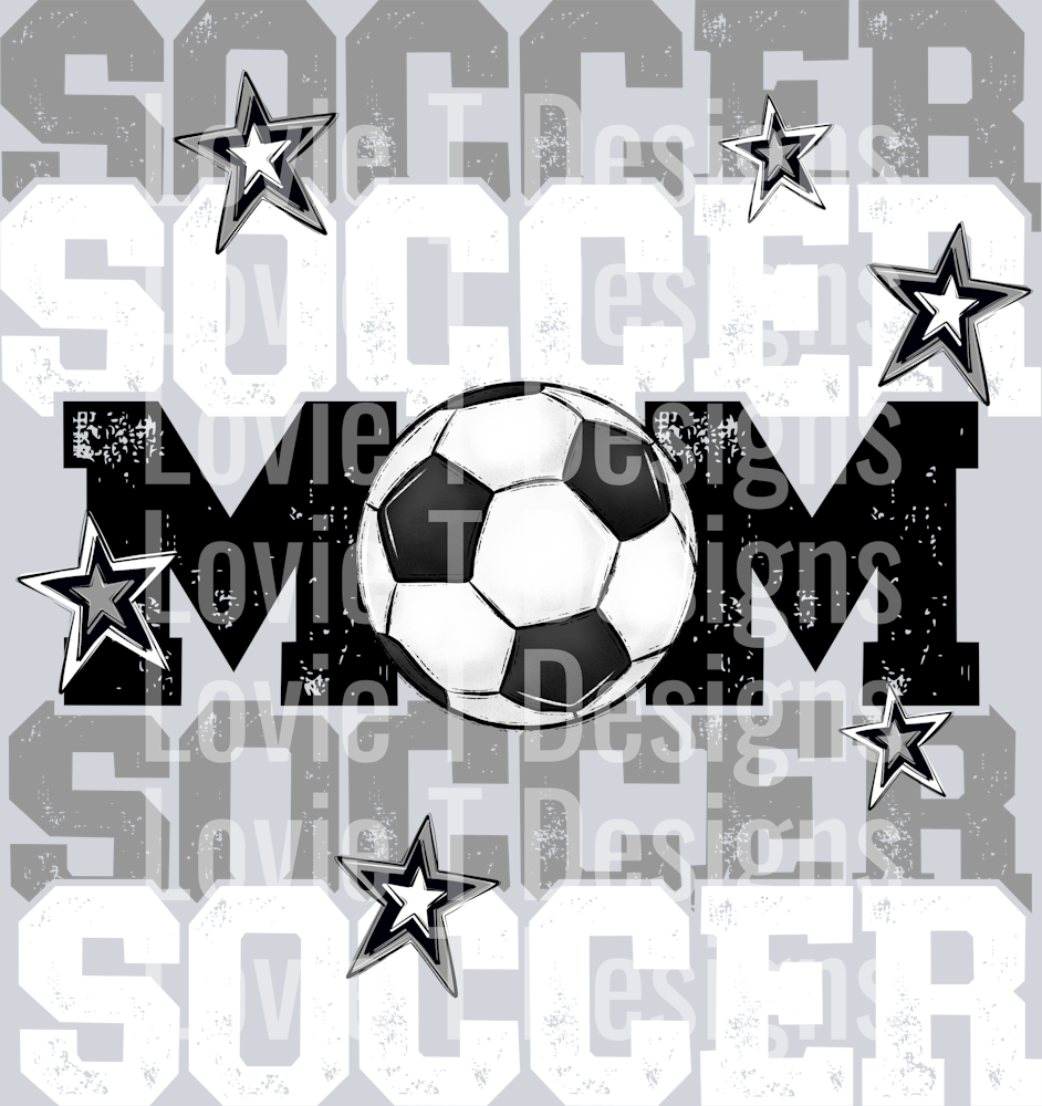 Soccer Mom GreyWhite
