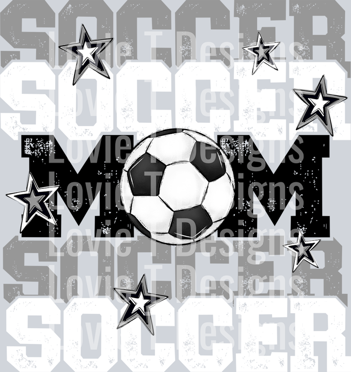 Soccer Mom GreyWhite