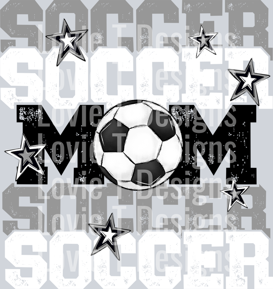 Soccer Mom GreyWhite