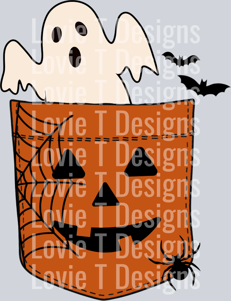 spooky pumpkin pocket