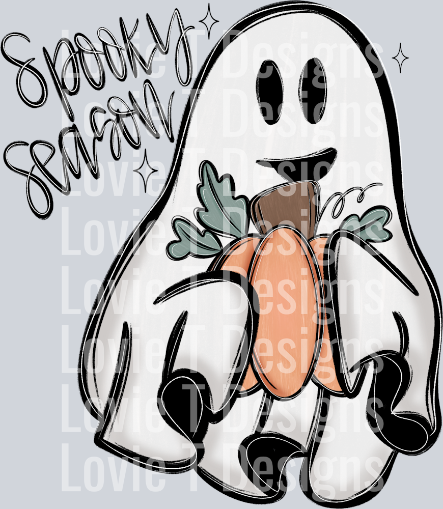 Spooky Season Cute Ghost