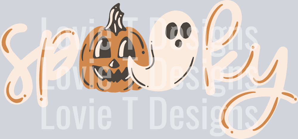 Spooky_With_Pumpkin_And_Ghost_