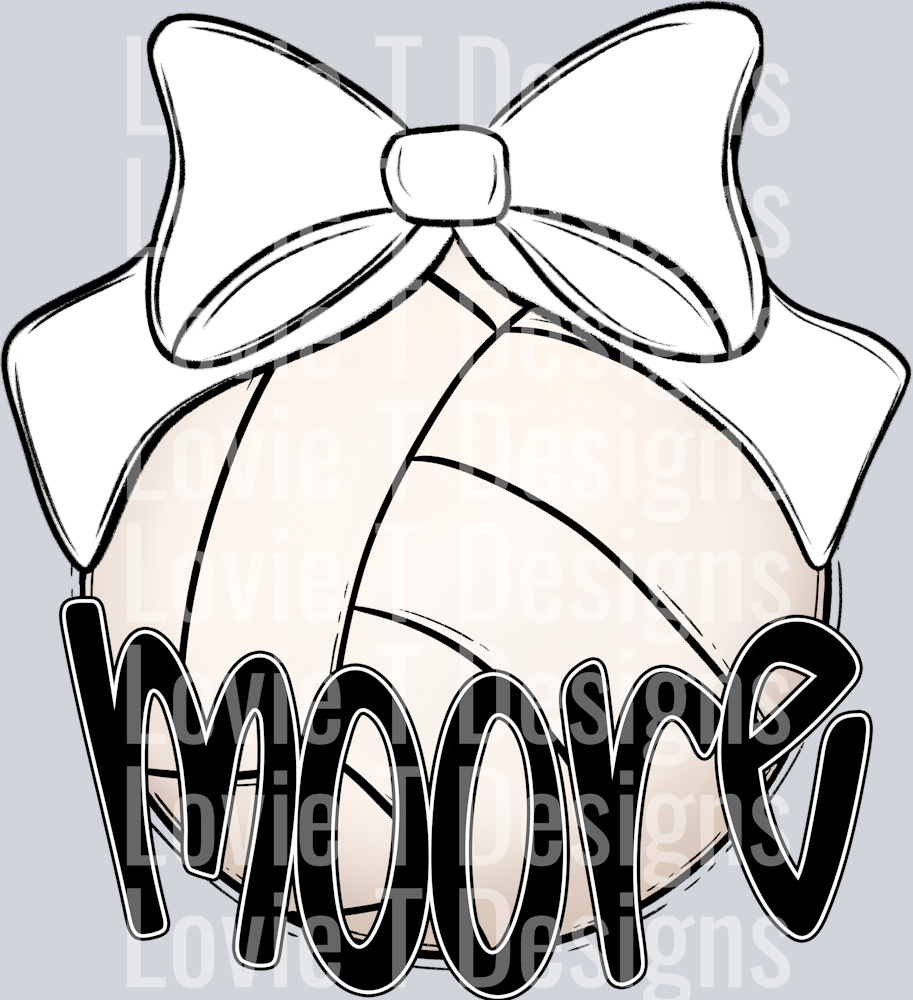 Sport Bow Balls VOLLEYBALL WHITE MOORE