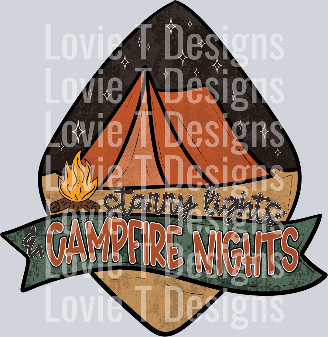 Starry Lights Campfire Nights