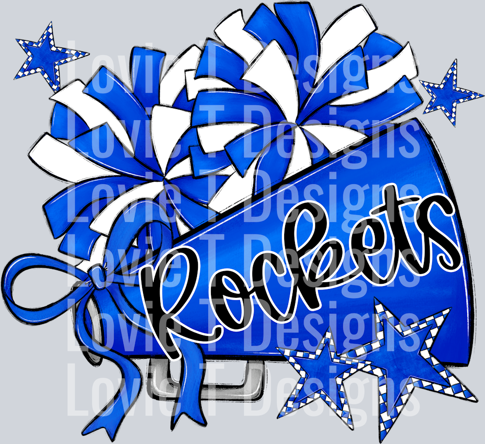 Stars Megaphone ROYALS ROCKETS