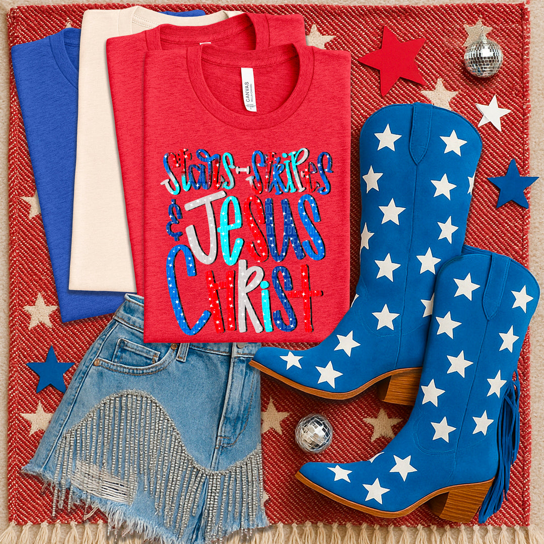 STARS STRIPES JESUS CHRIST