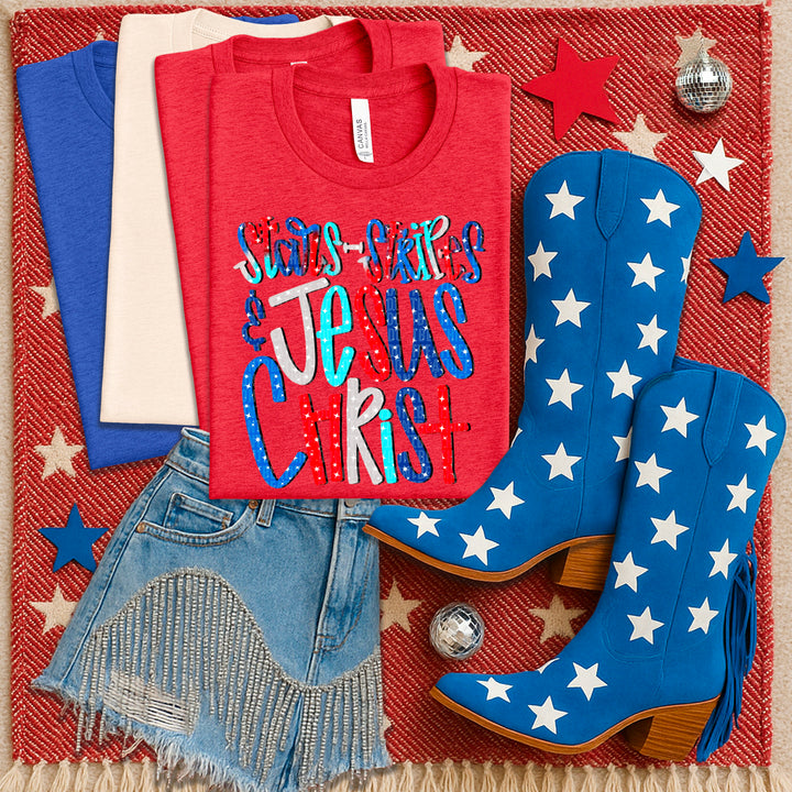 STARS STRIPES JESUS CHRIST