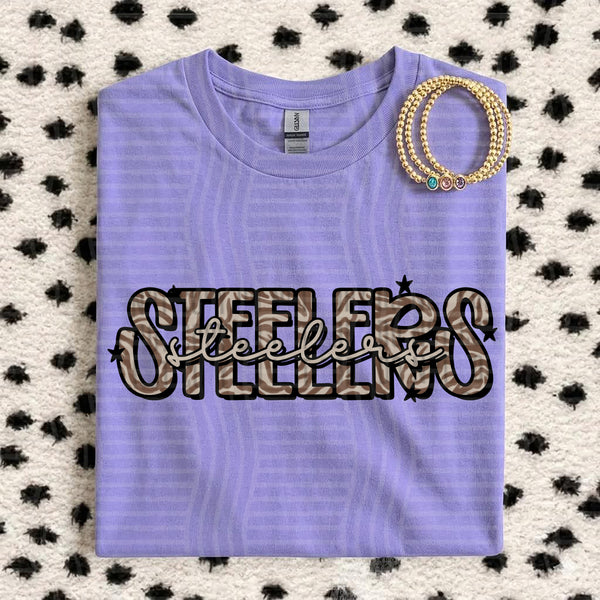 Zebra Mascots Steelers design
