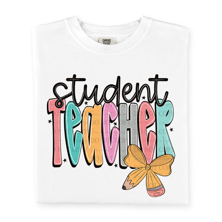 STUDENT TEACHER  DOODLE BOW