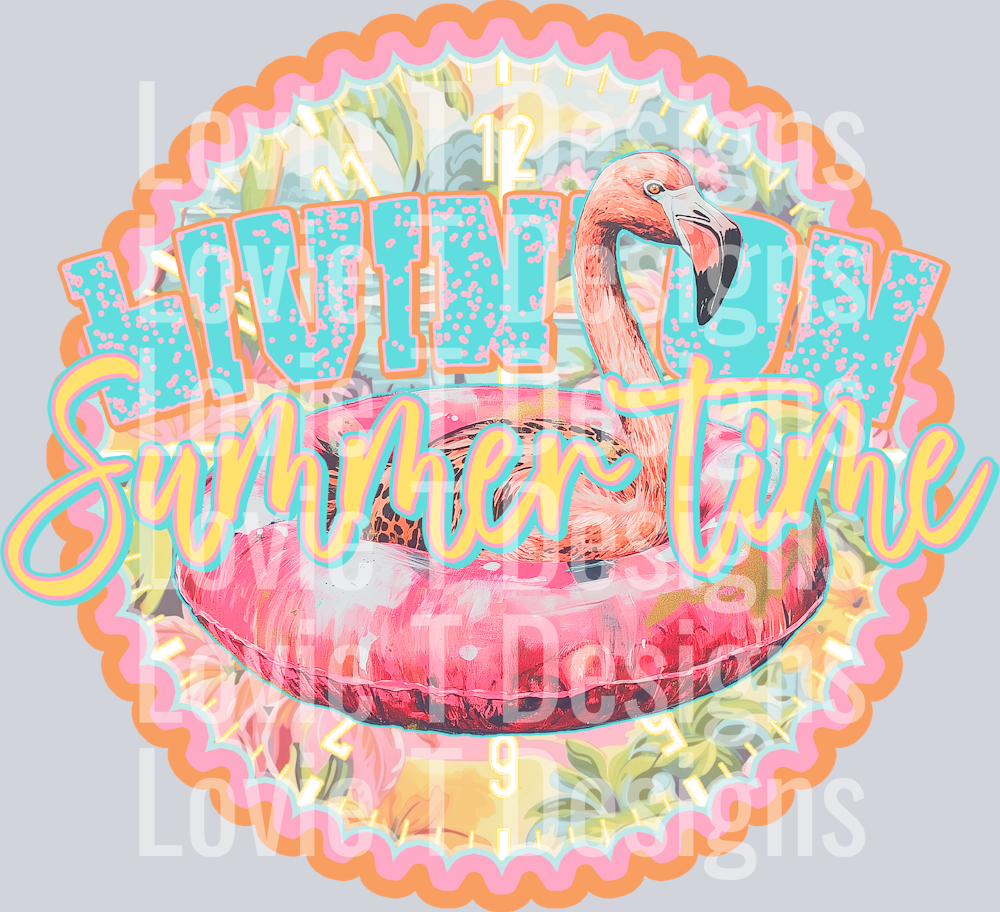 KayndiDesigns 05.25 Summer Time Clock