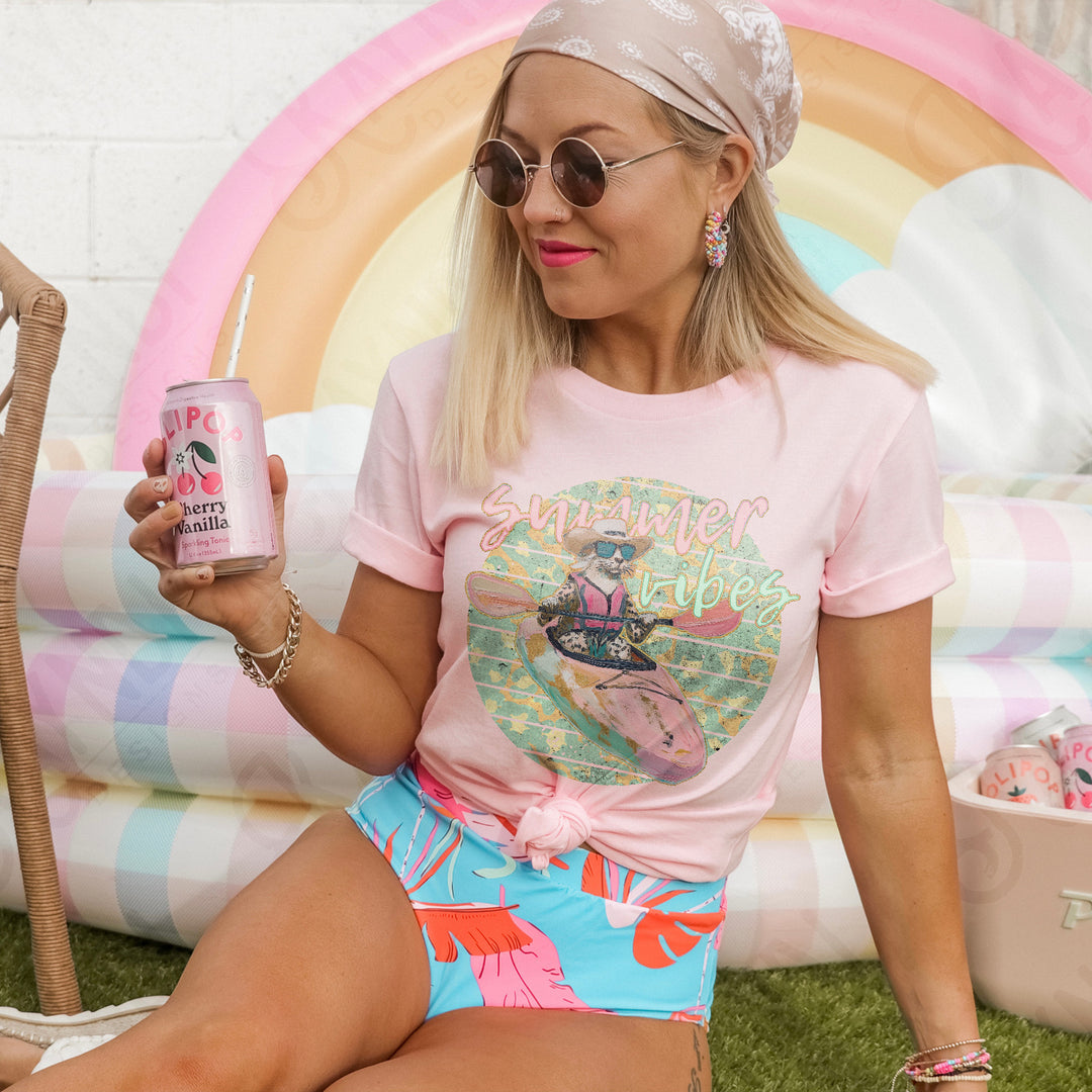 SUMMER VIBES KAYAK CHEETAH