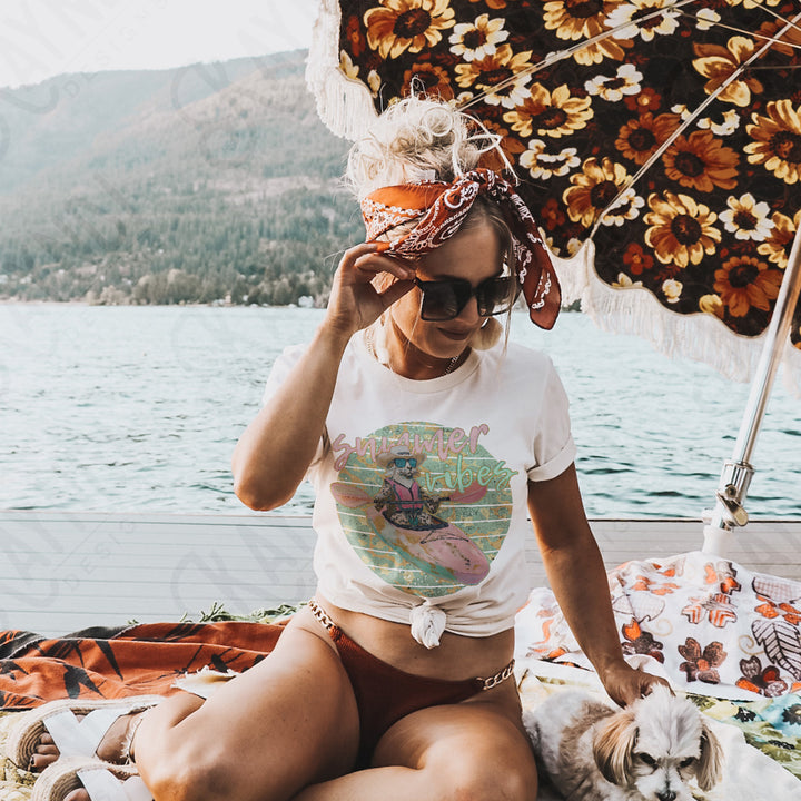 SUMMER VIBES KAYAK CHEETAH