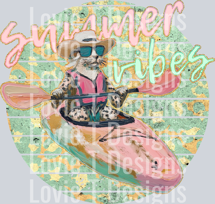 Summer Vibes Kayak Cheetah