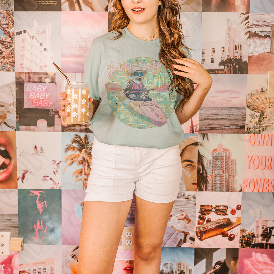 SUMMER VIBES KAYAK CHEETAH