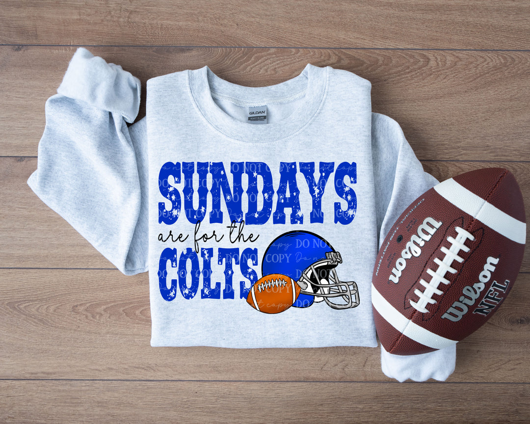 SUNDAYS ARE FOR COLTS