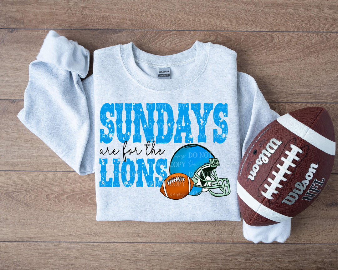 SUNDAYS ARE FOR LIONS