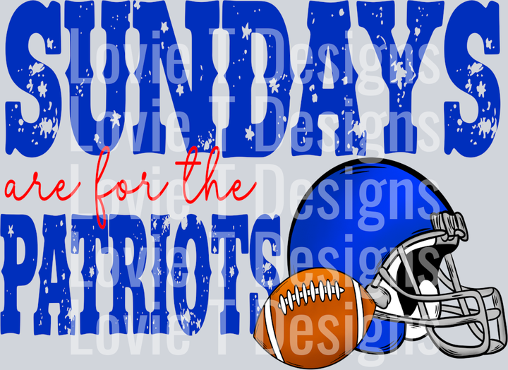 Sundays Are For Patriots