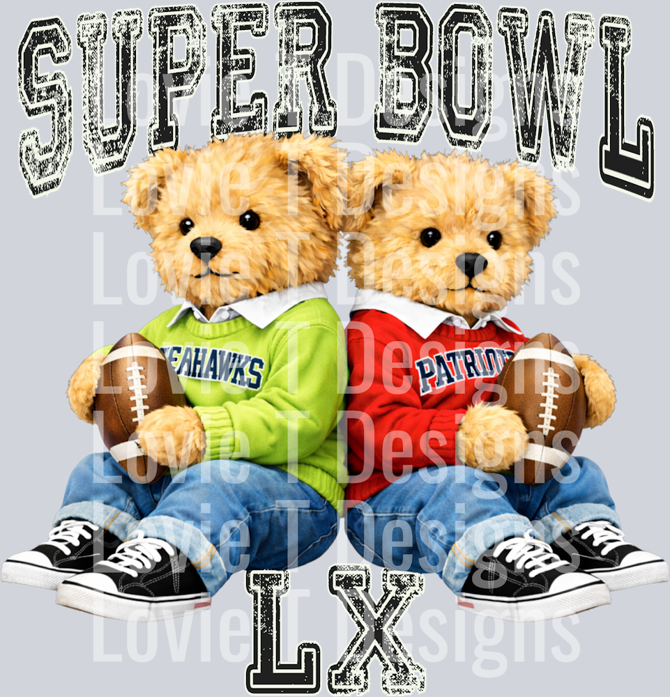 Super Bowl LX Plush Bears
