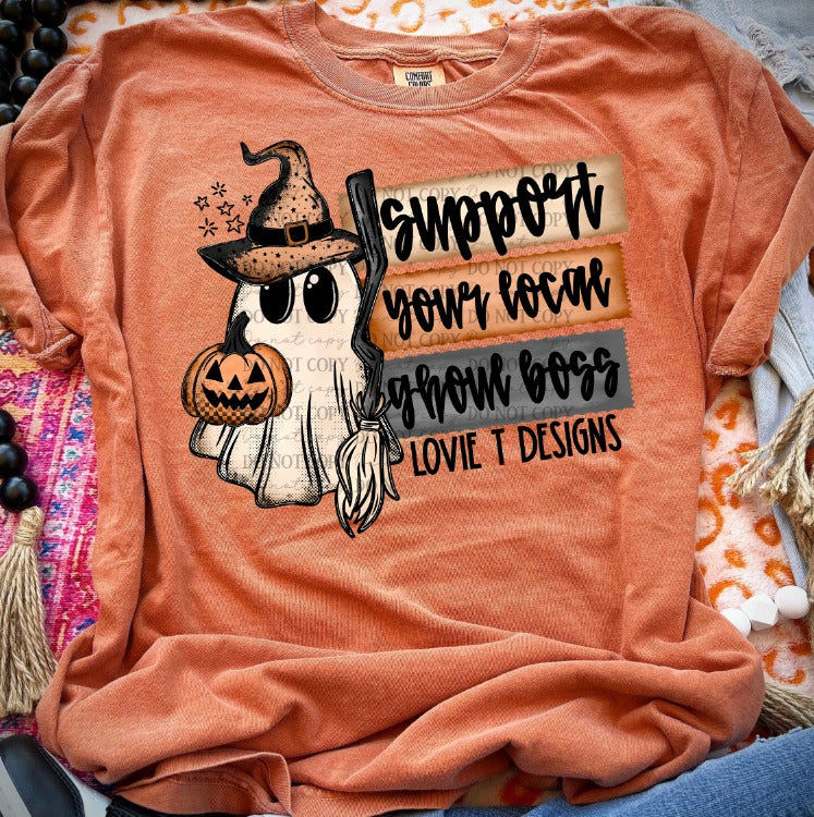 SUPPORT YOUR LOCAL GHOUL BOSS   ADD YOUR BUSINESS NAME!