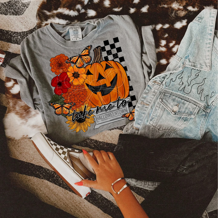 Take Me to Halloweentown – DTF Transfer