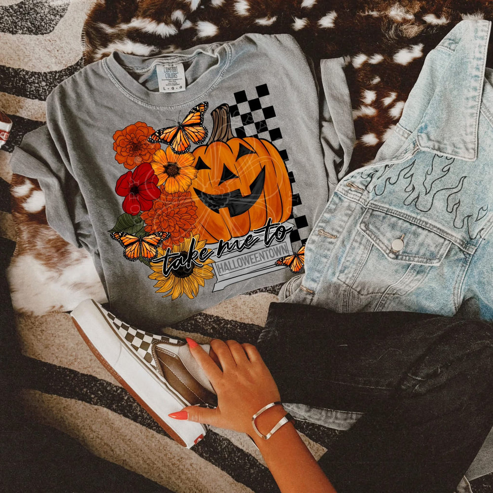 Take Me to Halloweentown DTF transfer design – image 1