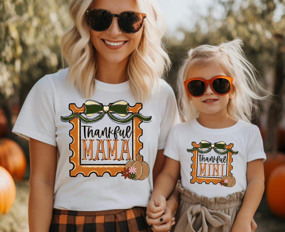 Thankful Mini DTF transfer design – image 1