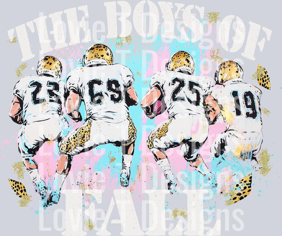 THE BOYS OF FALL LIGHT PRINT