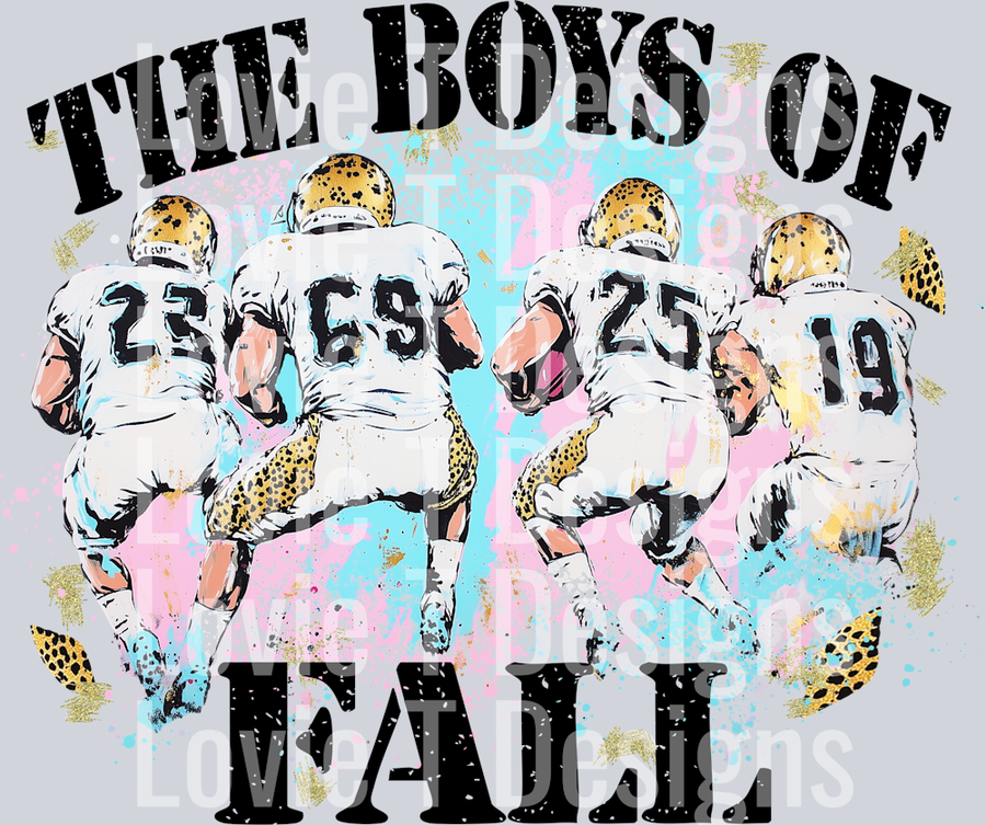 THE BOYS OF FALL