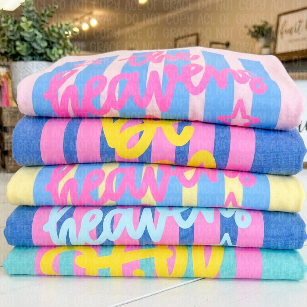 THE HEAVENS ARE ROARING - BUTTER CC COMPLETED TEE