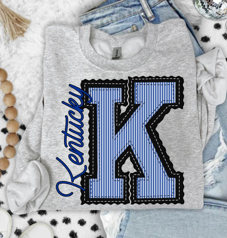 The Prepster K Kentucky DTF transfer design – image 1