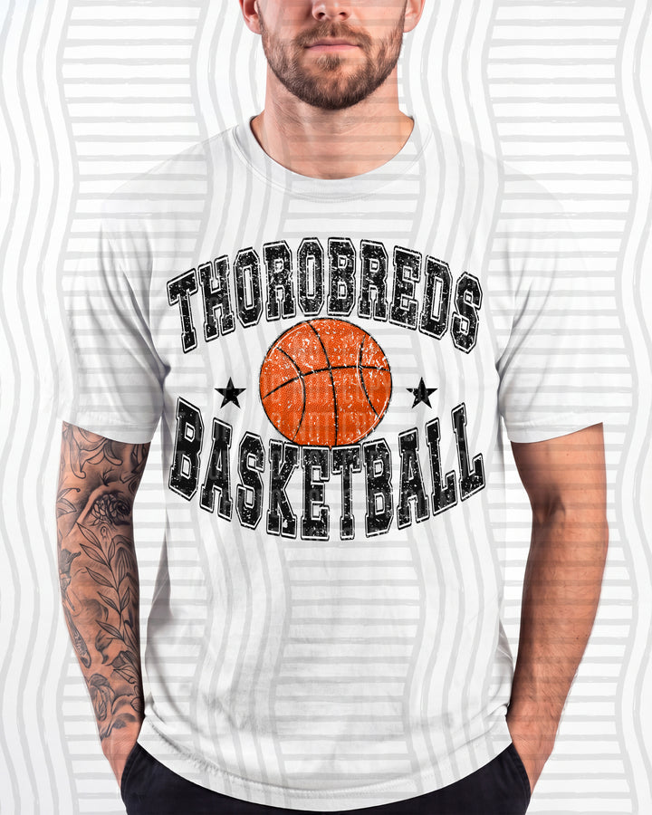 Thorobreds Basketball Varsity Mascots DTF transfer