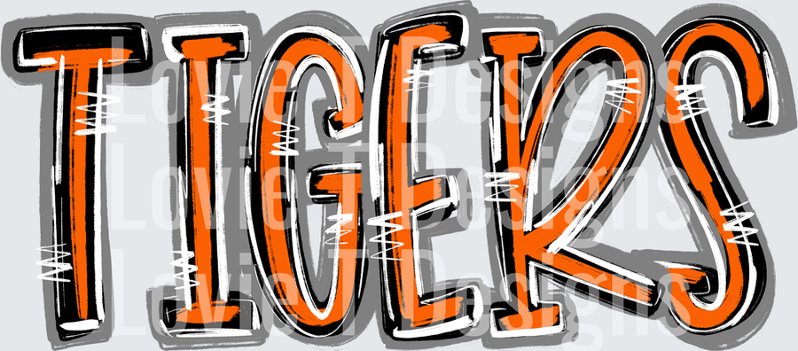 TIGERS - ALLISON GANTZ CUSTOM