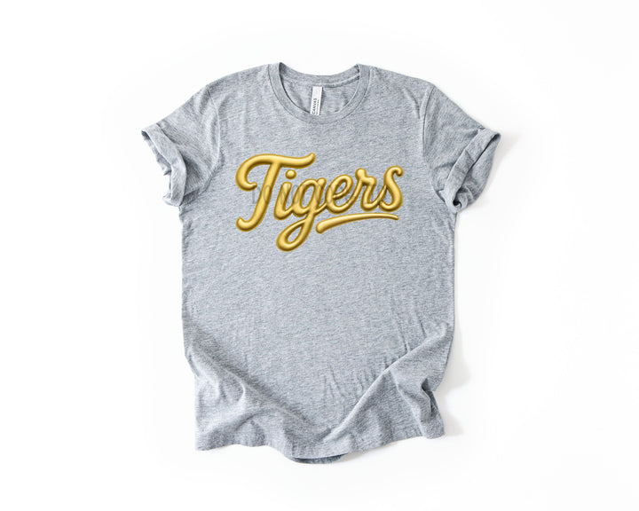 TIGERS FAUX PUFF GOLD