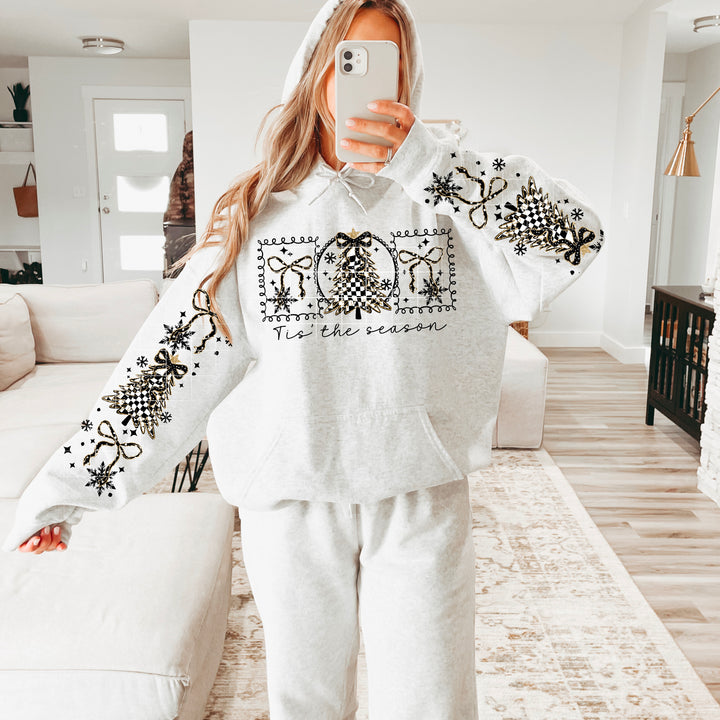 TIS THE SEASON SLEEVE BLACK