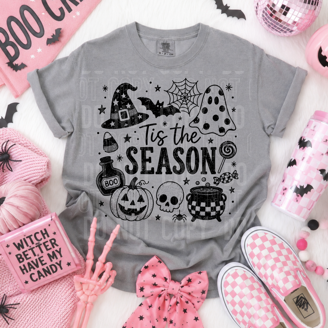 TIS THE SEASON HALLOWEEN mockup