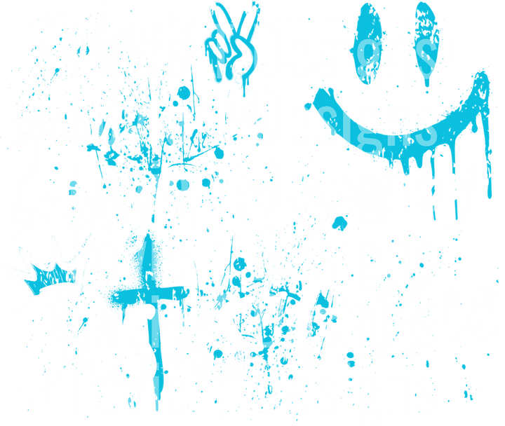 Todays Good Mood Coffee Aqua DTF transfer design