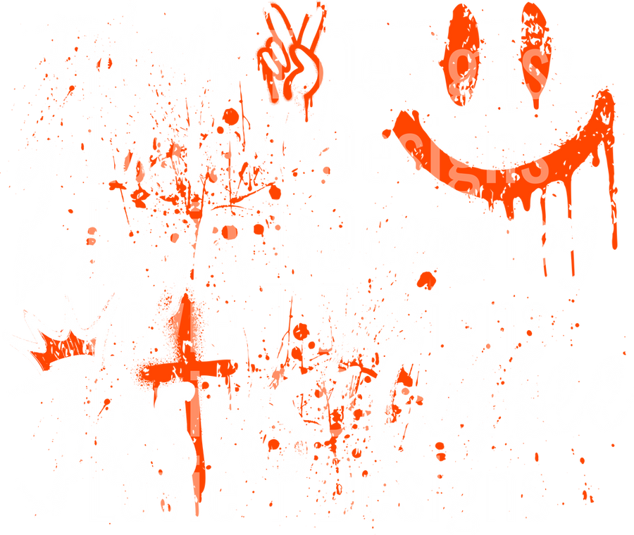 TODAY_S GOOD MOOD BROUGHT TO YOU BY JESUS AND COFFEE GRAFFITI ORANGE WHITE